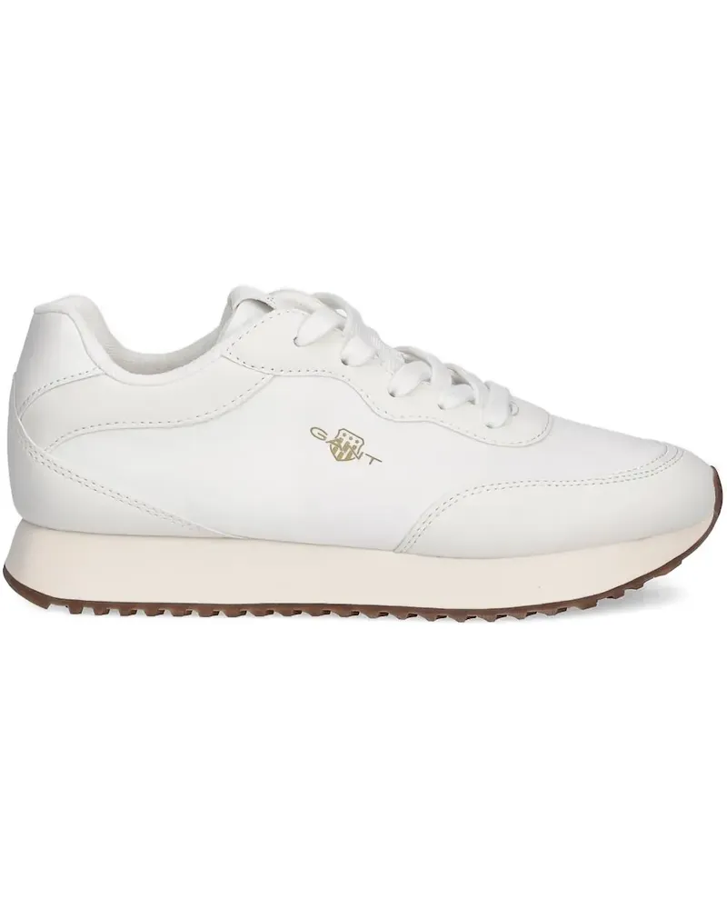 Gant Sneakers mit Schnürung - Weiß Weiß