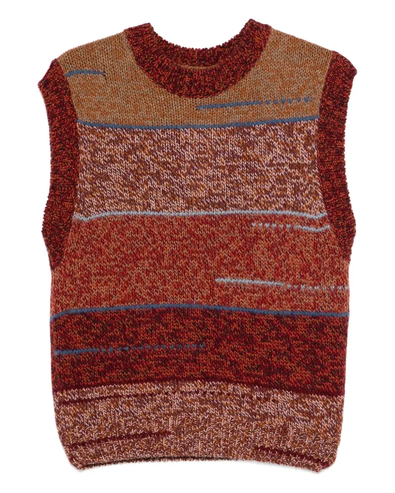 Vanessa Bruno crew-neck vest - Braun Braun