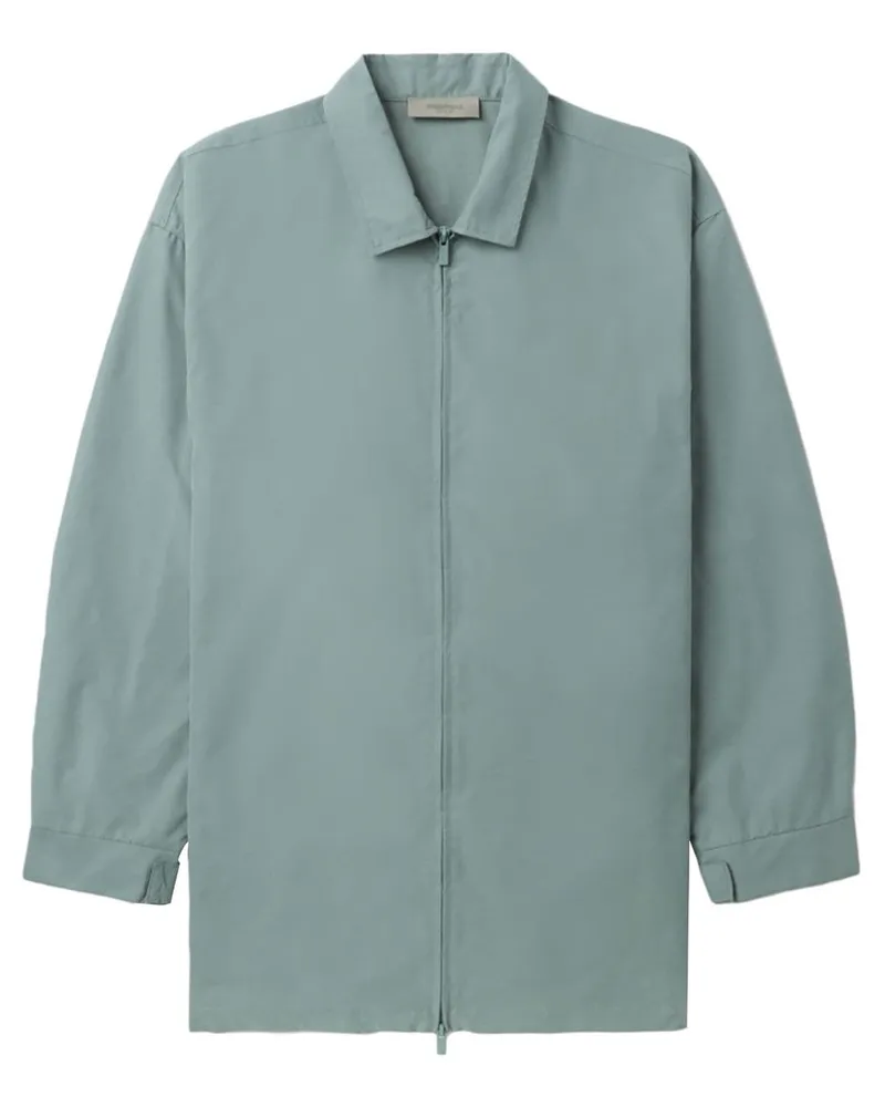 Fear of God Hemdjacke mit Logo - Blau Blau