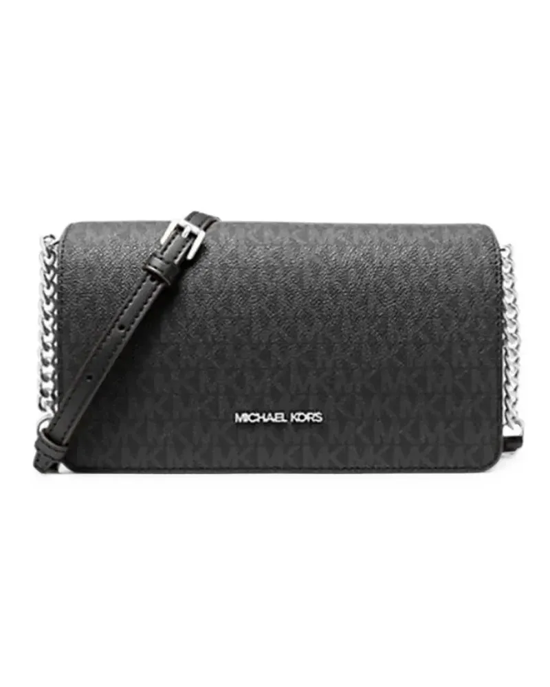 Michael Kors Jet Set Travel logo-print messenger bag - Schwarz Schwarz
