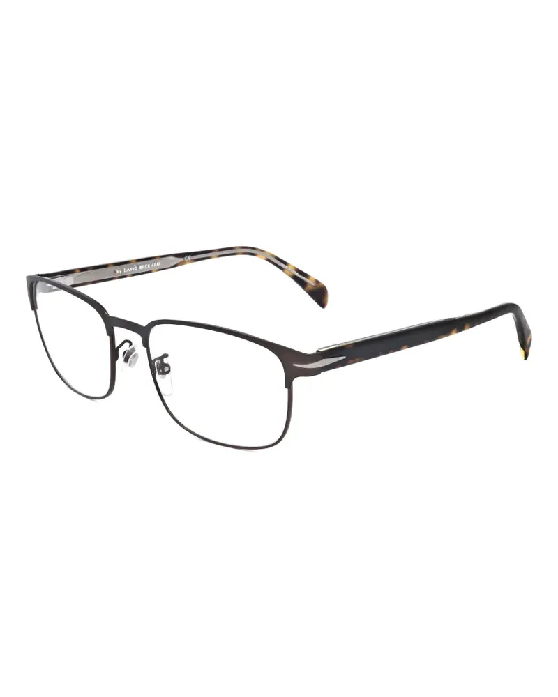EYEWEAR by DAVID BECKHAM Brille mit eckigem Gestell - Braun Braun