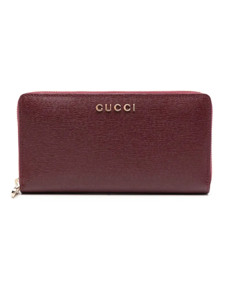 Gucci Portemonnaie mit Logo - Rot Rot
