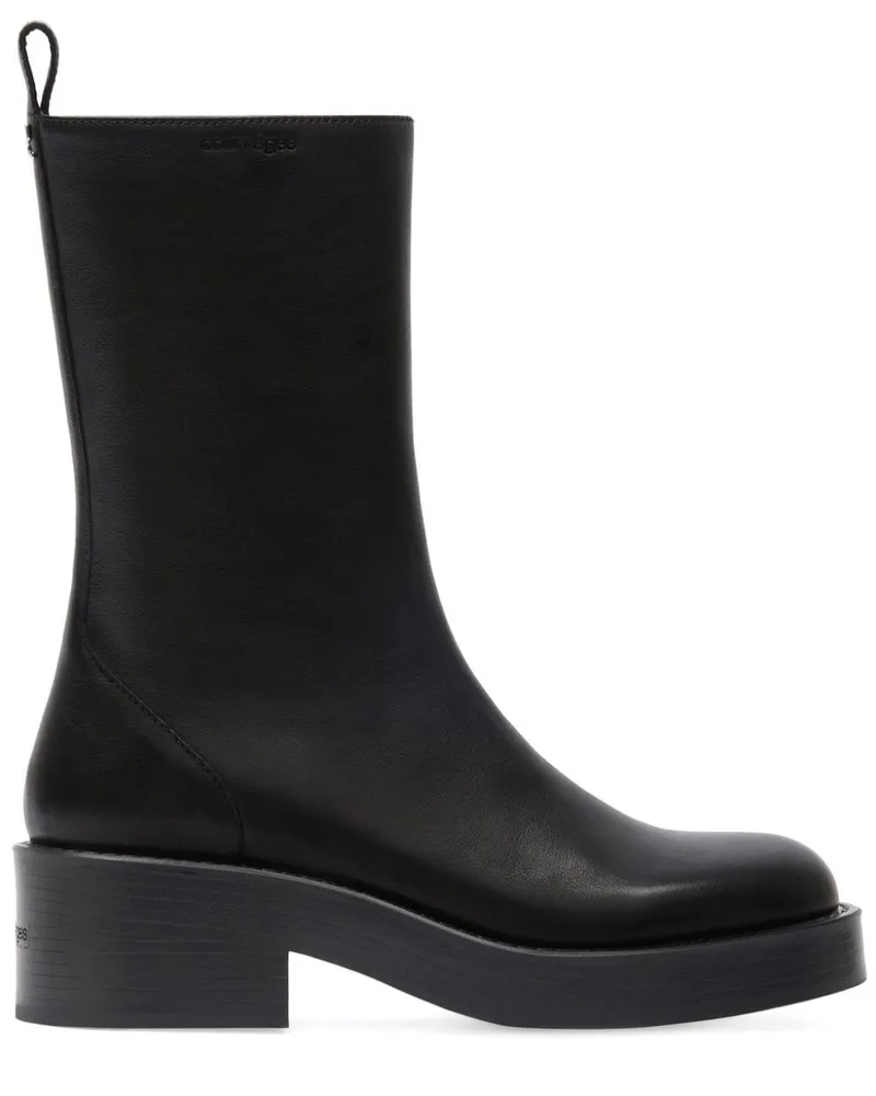 Courrèges Rider Stiefel Schwarz