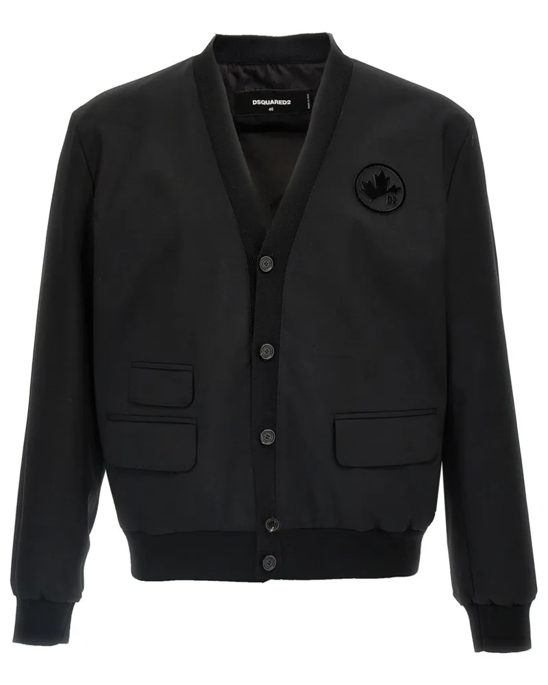 Dsquared2 Chic Worsted Sweatshirt - Schwarz Schwarz