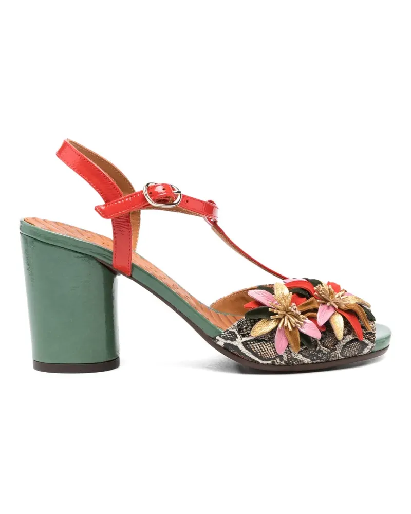 Chie Mihara Uliva Sandalen mit Schlangen-Effekt - Braun Braun