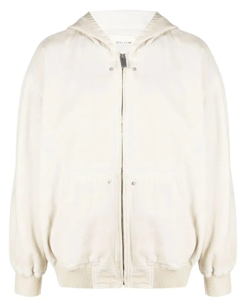 1017 ALYX 9SM Kapuzenjacke mit Reißverschluss - Nude Nude