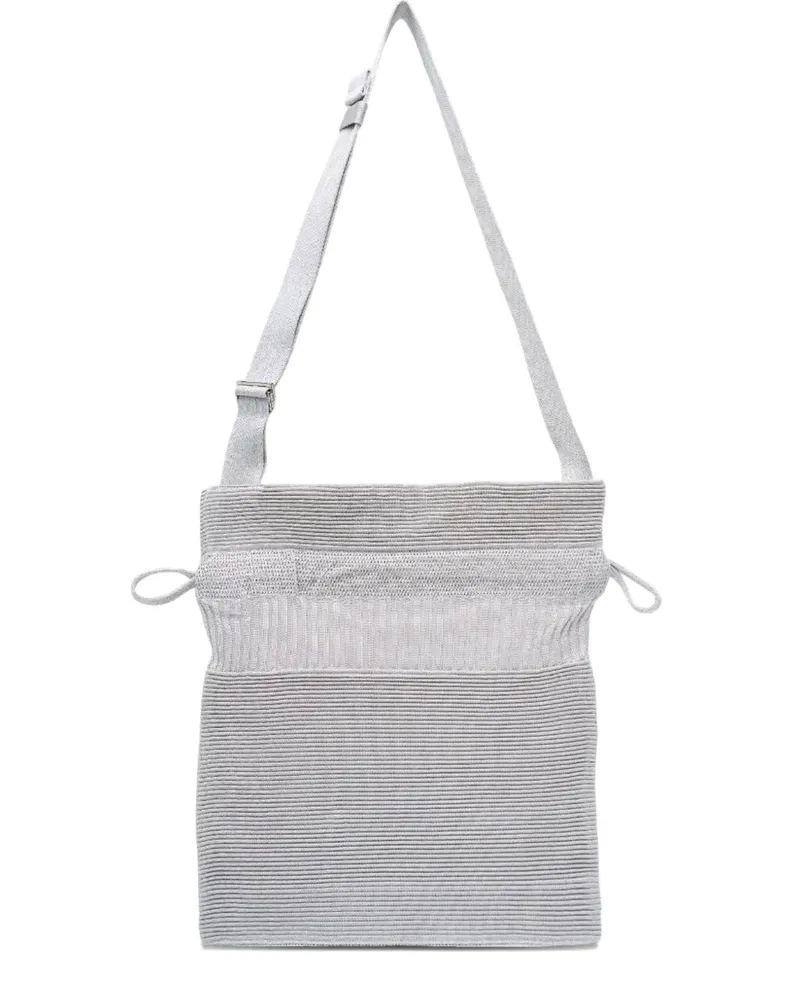 CFCL Strata drawstring gusset bag - Grau Grau