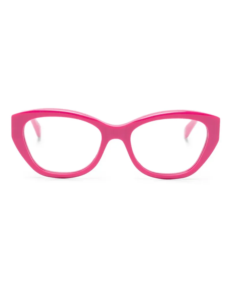 Balenciaga Brille mit geometrischem Gestell - Rosa Rosa