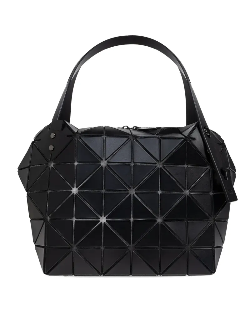 Issey Miyake Boston geometric-pattern tote bag - Schwarz Schwarz