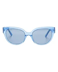 Balenciaga Sonnenbrille im Butterfly-Design Blau