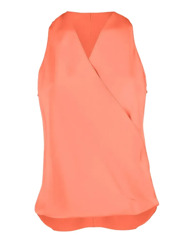 Peter Cohen Top im Wickel-Design - Orange Orange
