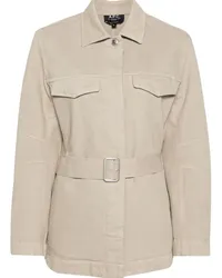 A.P.C. Jeansjacke Nude