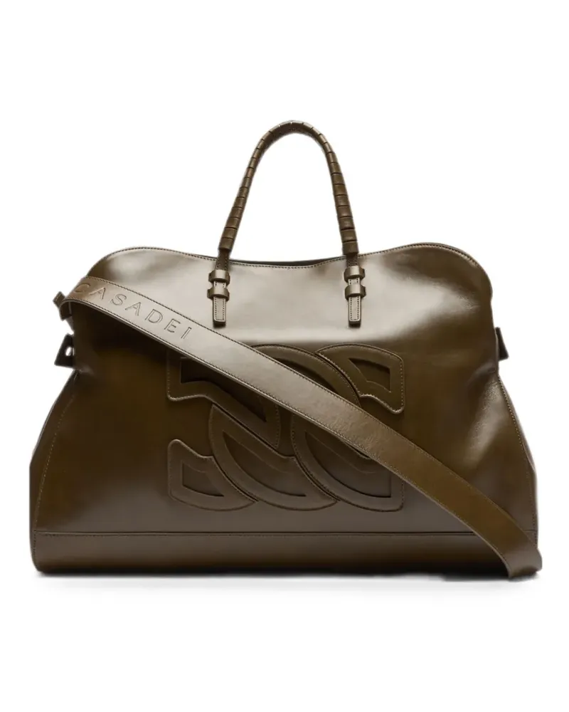 Casadei Park Avenue C-Chain Tote Bag - Grün Grün