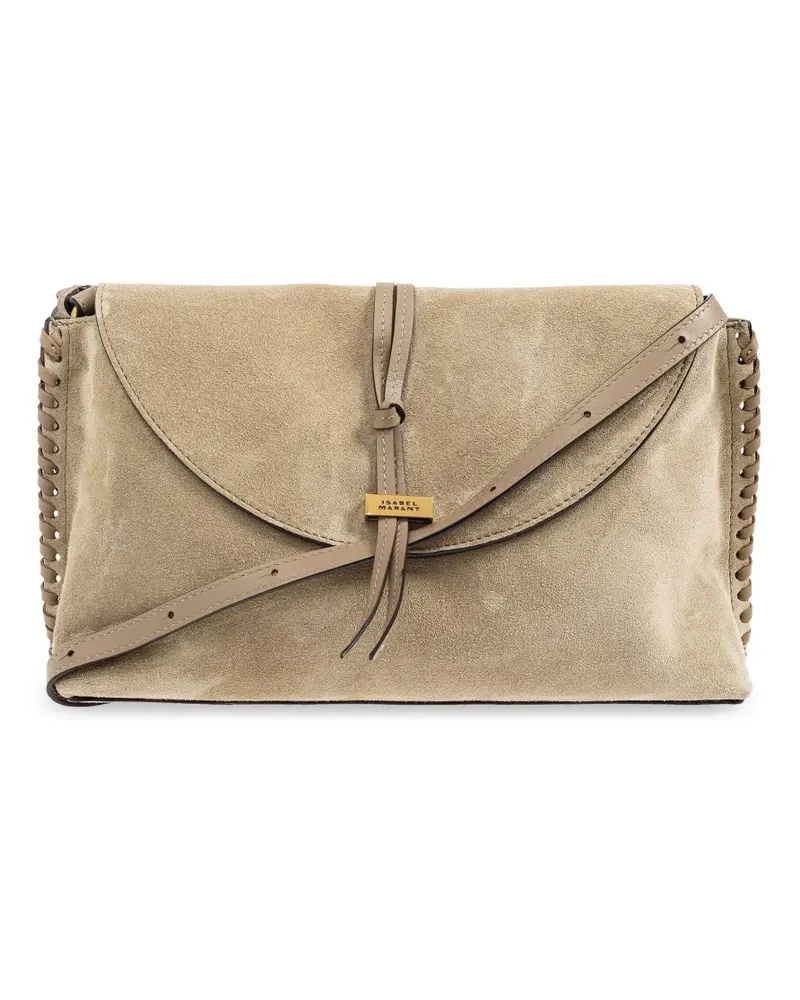 Isabel Marant Silao Clutch - Nude Nude