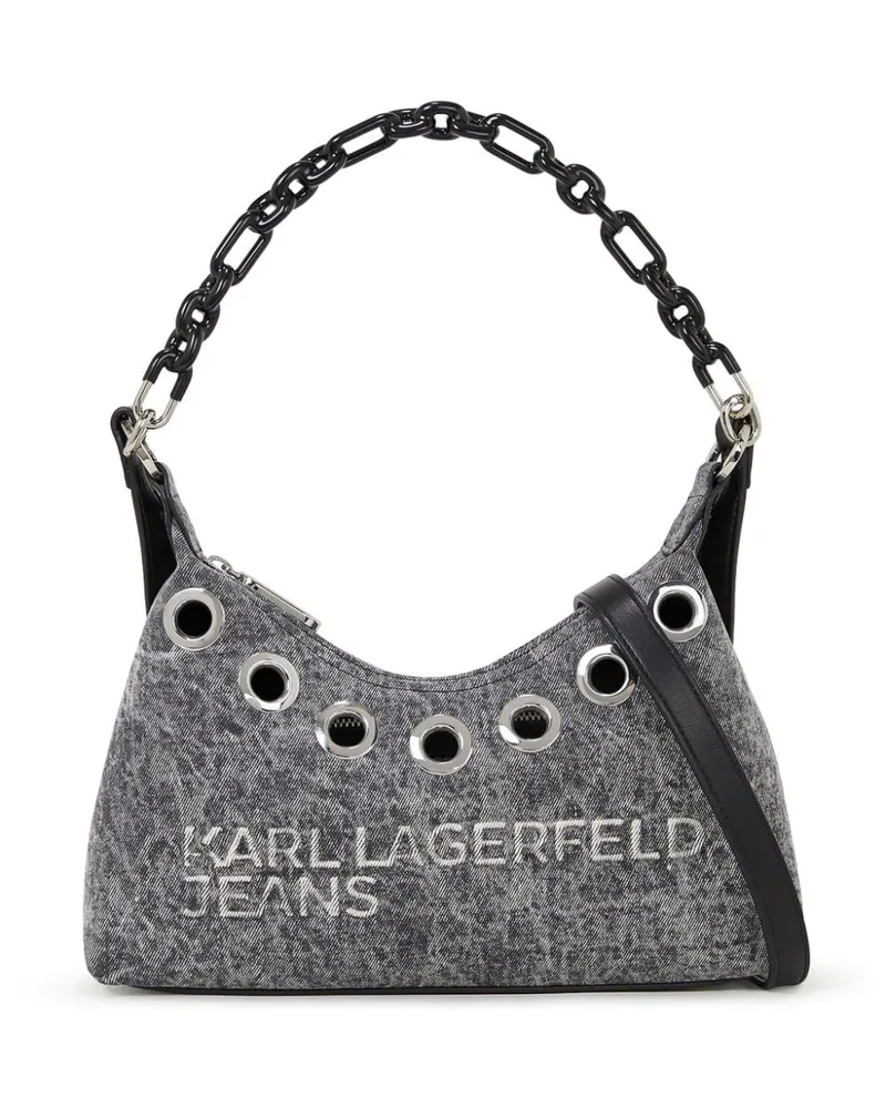 Karl Lagerfeld Jeans-Schultertasche - Grau Grau