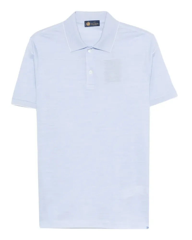 Paul & Shark button polo shirt - Blau Blau