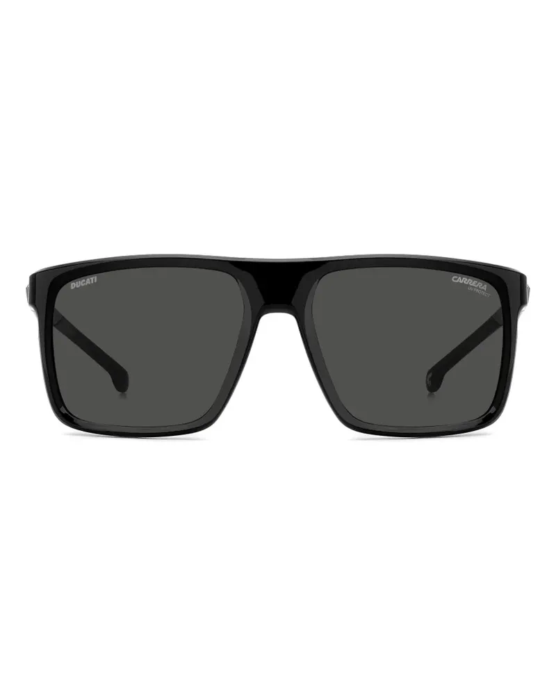 Carrera rectangle-frame sunglasses - Schwarz Schwarz