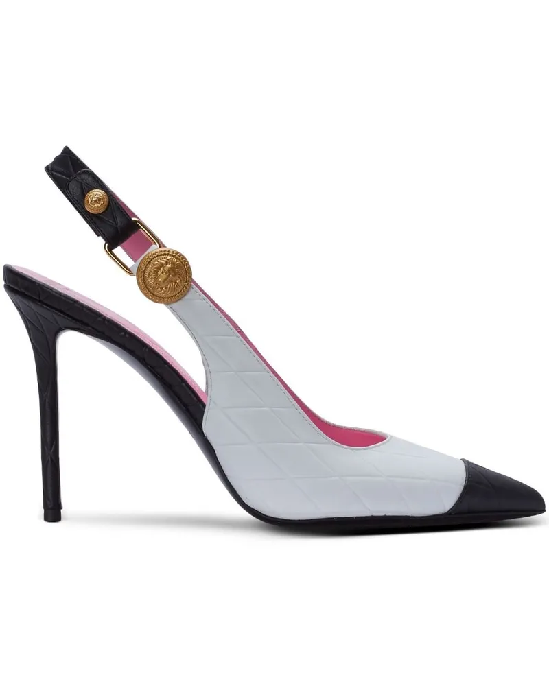 Balmain Pumps mit spitzer Kappe - Schwarz Schwarz