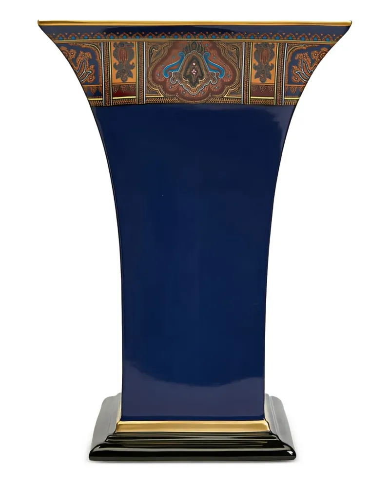 Etro Gemusterte Cachemire Vase - Blau Blau