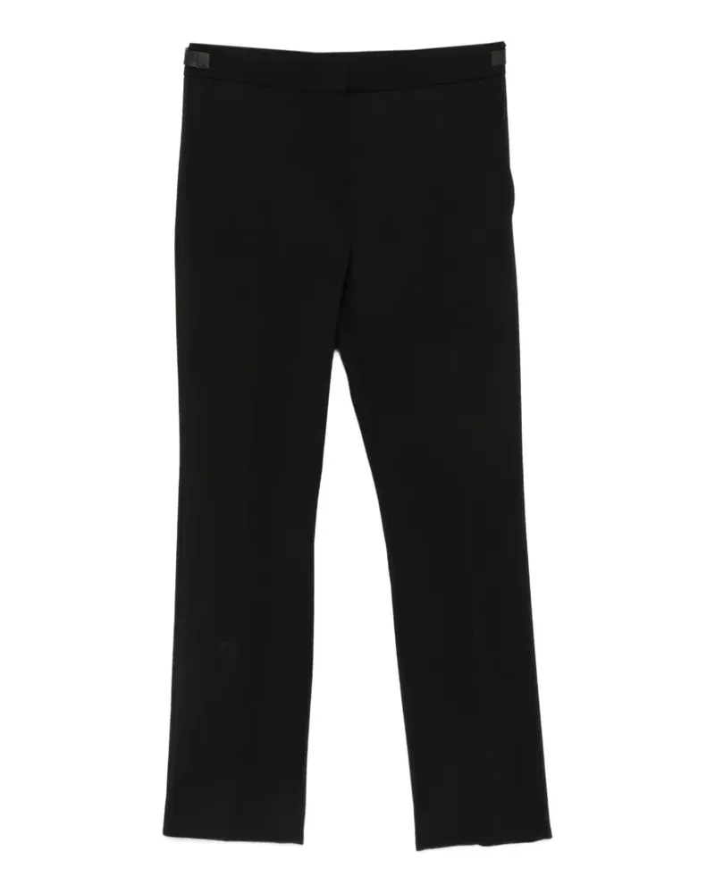 Max Mara Hose aus Canvas - Schwarz Schwarz