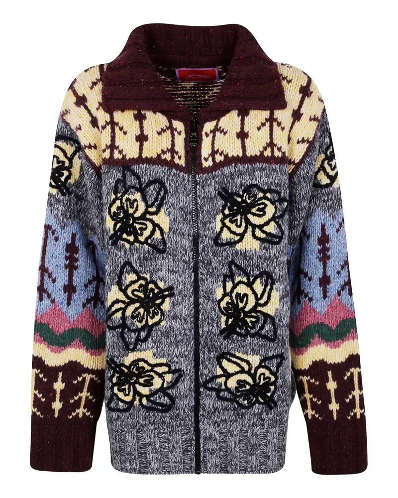 La DoubleJ Chalet Cardigan - Grau Grau