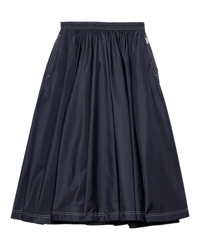 Prada light Re-Nylon full skirt - Blau Blau