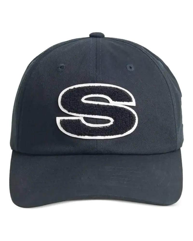 Stüssy Low Pro Chenille S Baseballkappe - Blau Blau