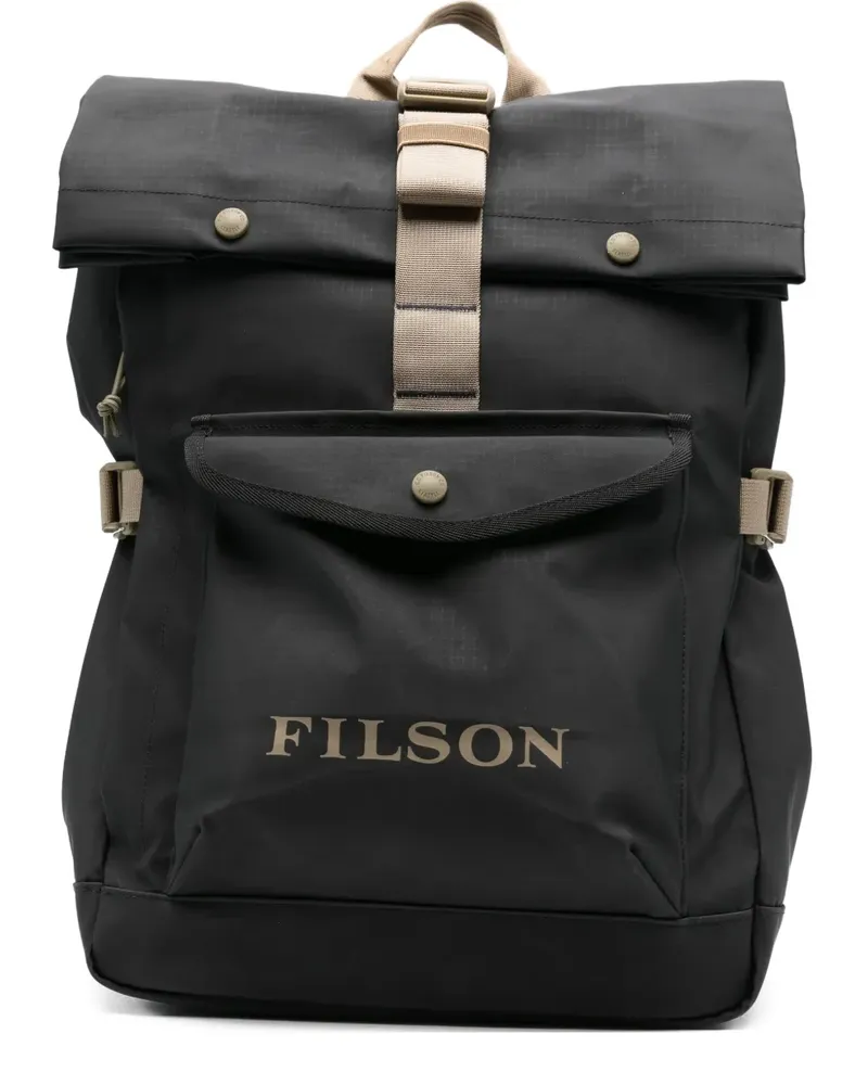 Filson Scout Rucksack mit Schnalle - Schwarz Schwarz