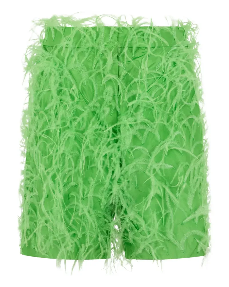 Valentino Garavani feather shorts - Grün Grün