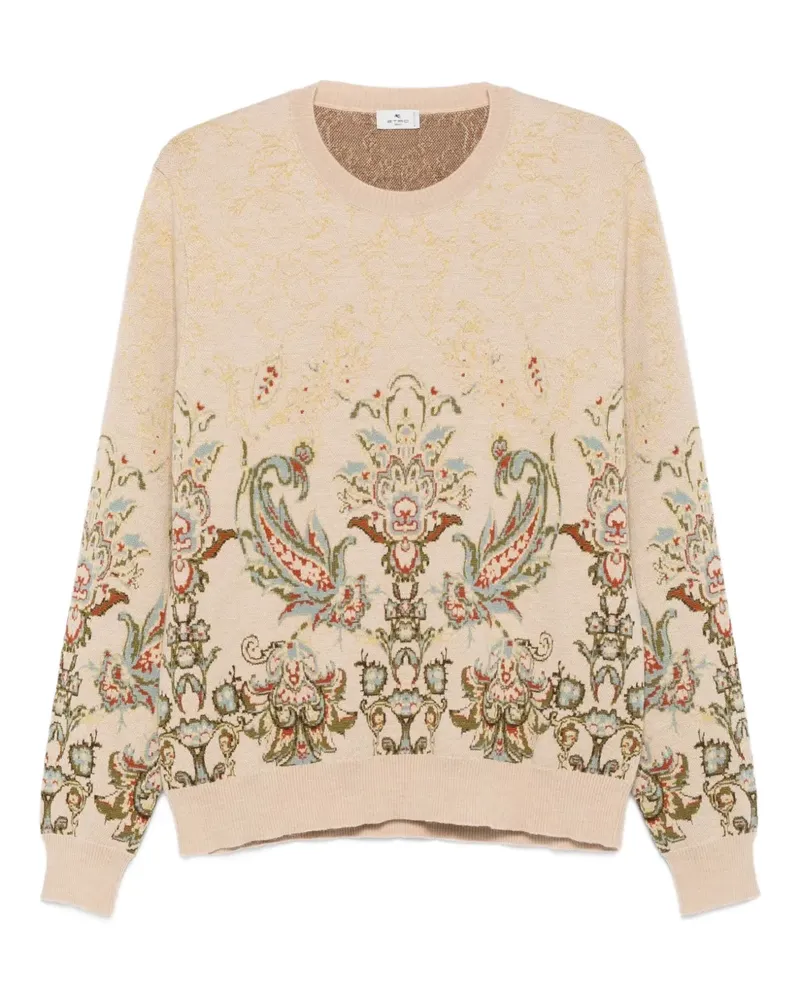 Etro Pullover mit Paisleymuster - Nude Nude
