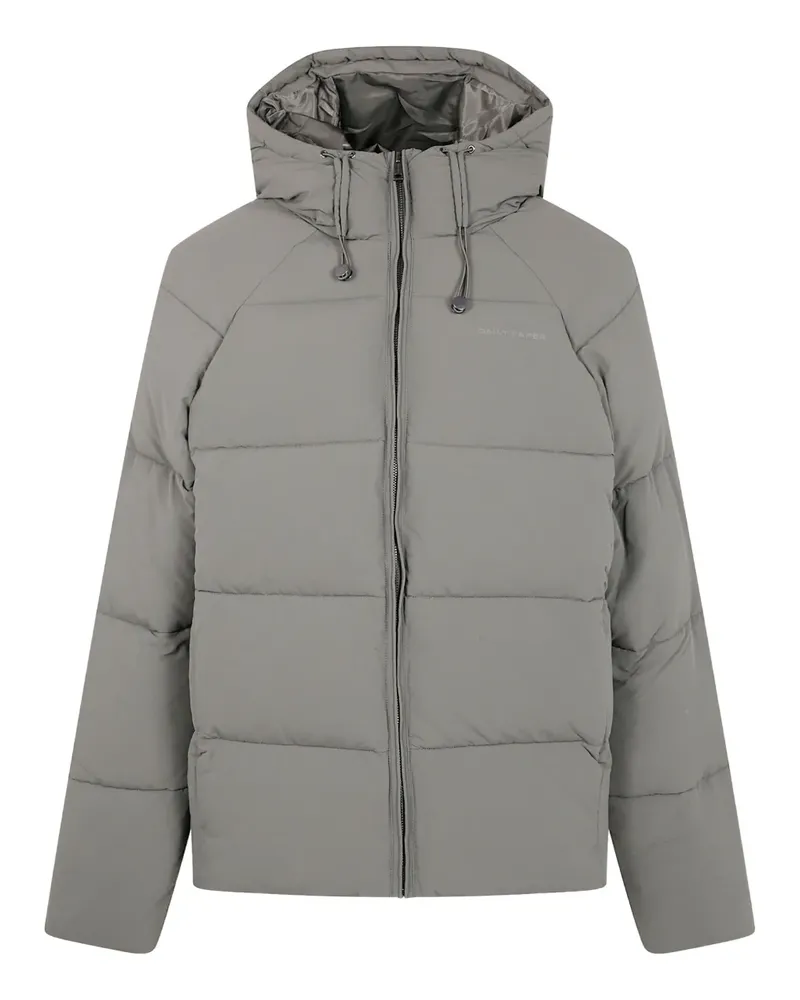 Daily Paper hooded puffer jacket - Grau Grau