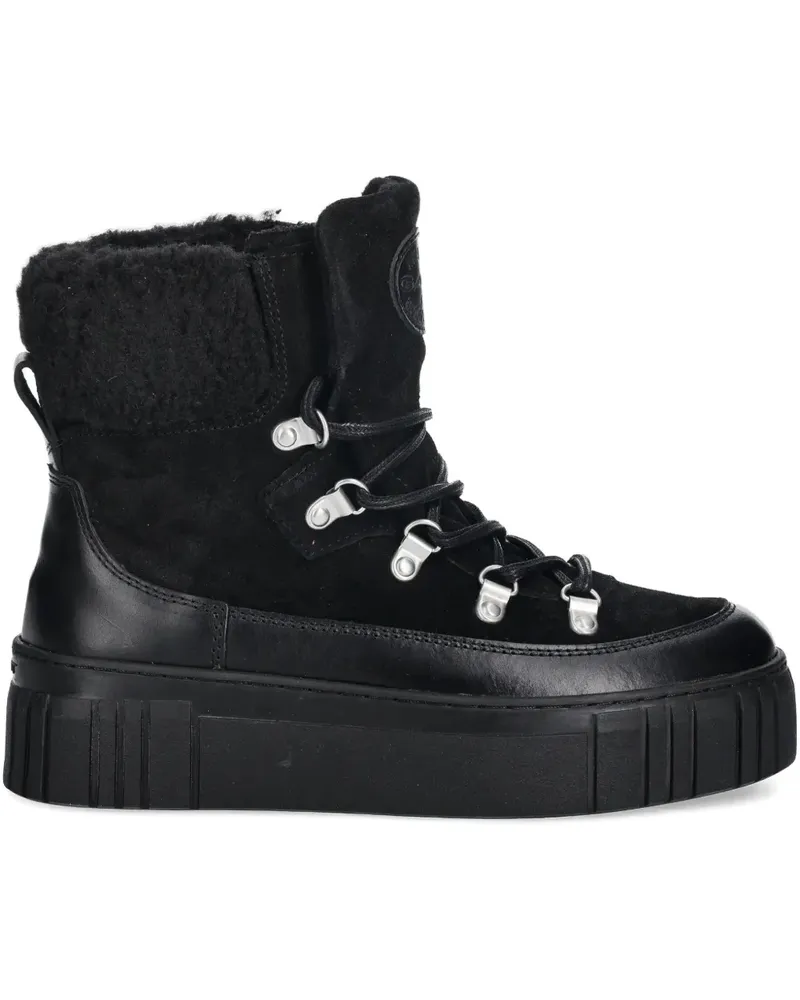 Gant Snowmont lace-up platform ankle boots - Schwarz Schwarz
