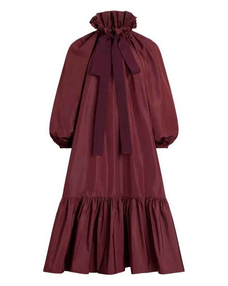 Patou Kleid mit Schleifendetail - Braun Braun