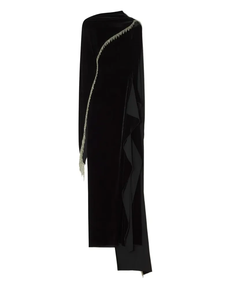Lanvin Verziertes Kleid - Schwarz Schwarz