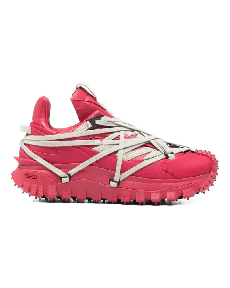 Moncler Trailgrip Megalace chunky sneakers - Rosa Rosa