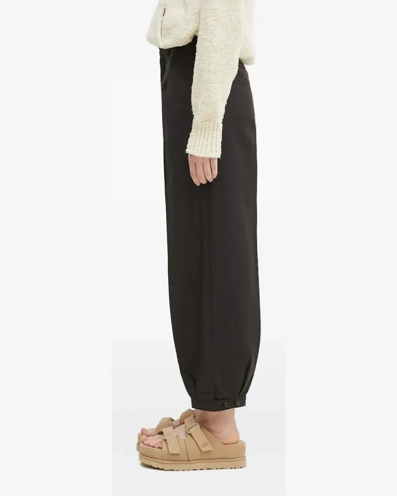 Visvim Hose mit Bügelfalten - Schwarz Schwarz