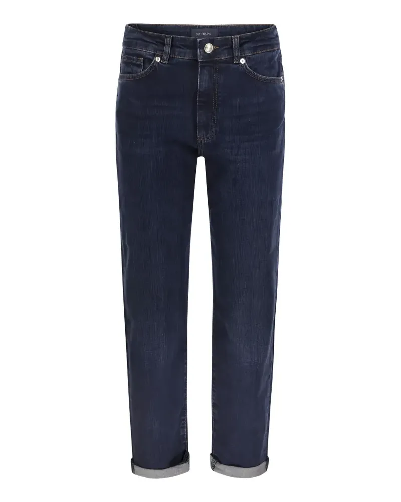 Max Mara turn-up cuff jeans - Blau Blau