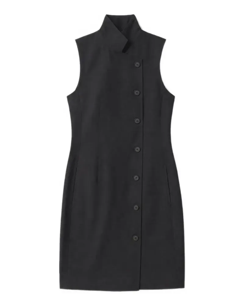 IRO sleeveless button-front mini dress - Schwarz Schwarz