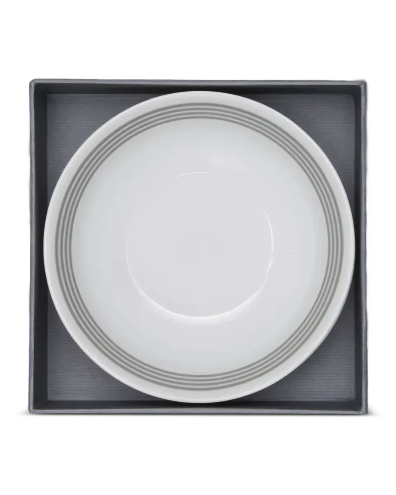 Thom Browne Bars Hector Schalen-Set (2er-Set) - Weiß Weiß