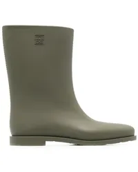 Totême Regenstiefel mit Logo-Prägung Grün