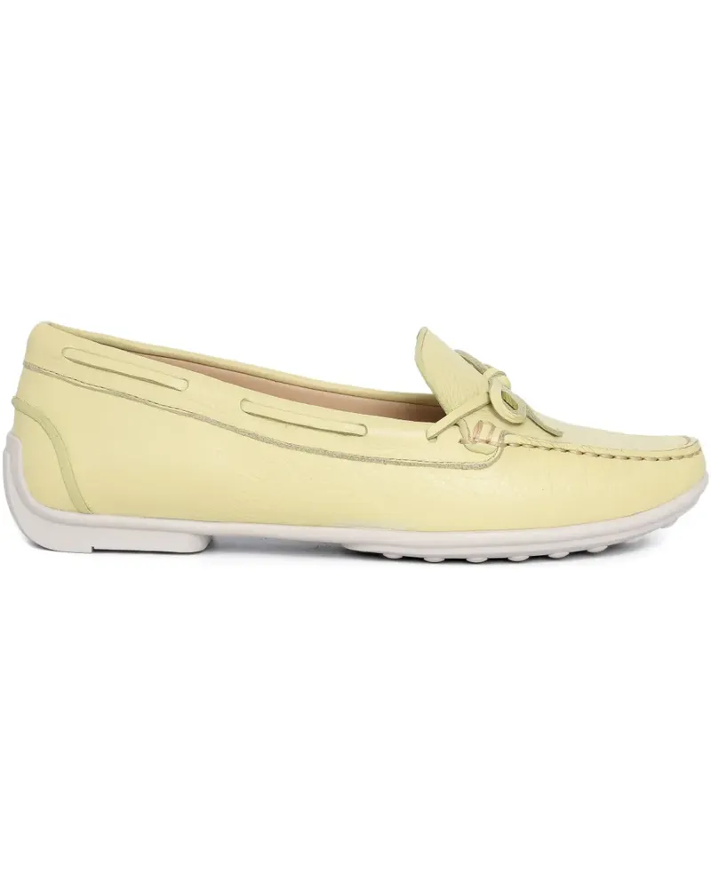 Sarah Chofakian Michigan Loafer mit Schleifendetail - Gelb Gelb