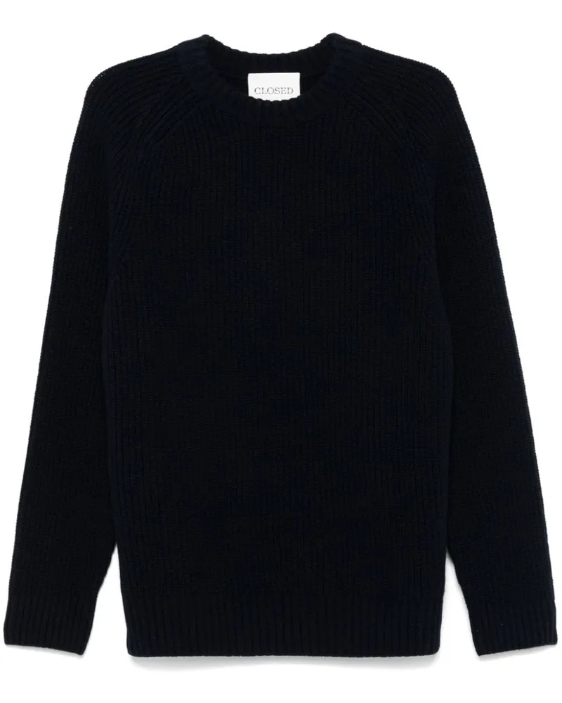 Closed Klassischer Pullover - Blau Blau