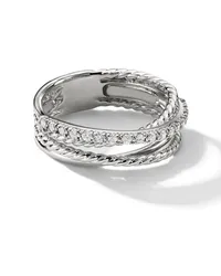 David Yurman Crossover Ring aus Sterlingsilber Silber