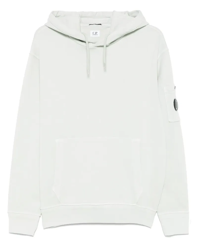 C.P. Company Hoodie mit Linsen-Detail - Grau Grau