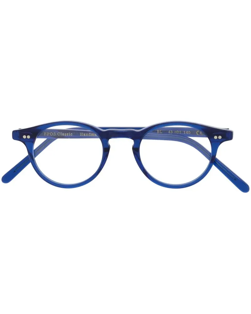 EPOS Runde Efesto Brille - Blau Blau