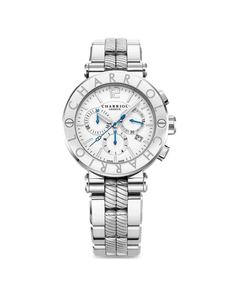 CHARRIOL Navigator Cruise 41mm - Weiß Weiß