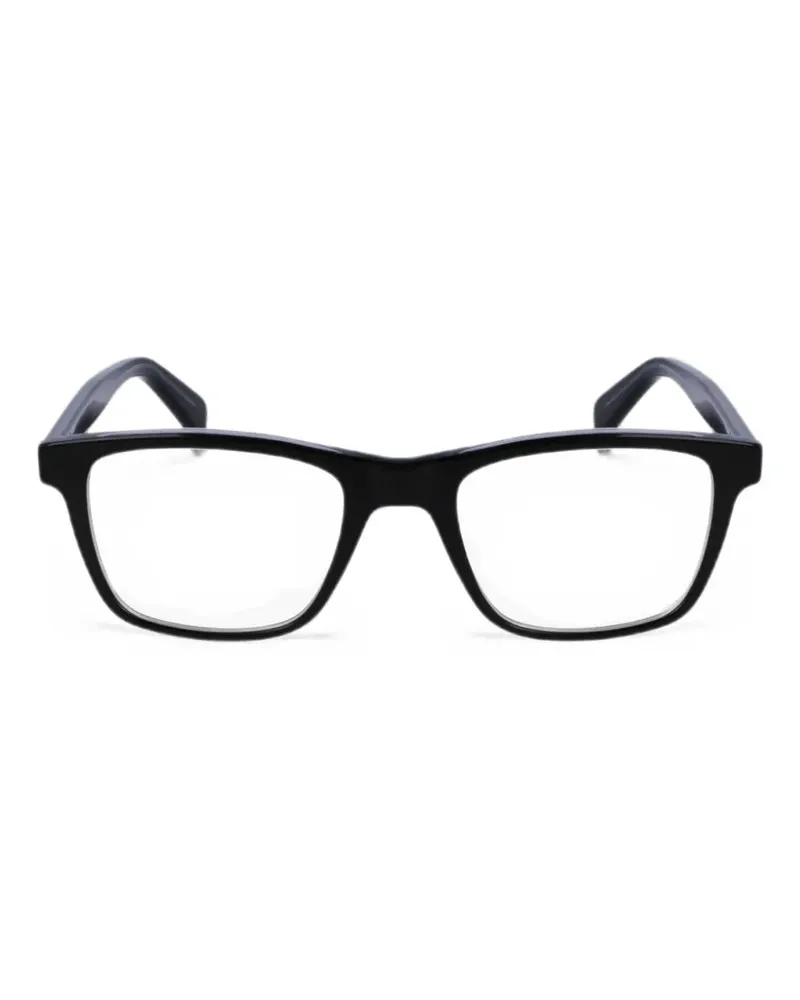 Paul Smith Eckige Harrow Brille - Schwarz Schwarz