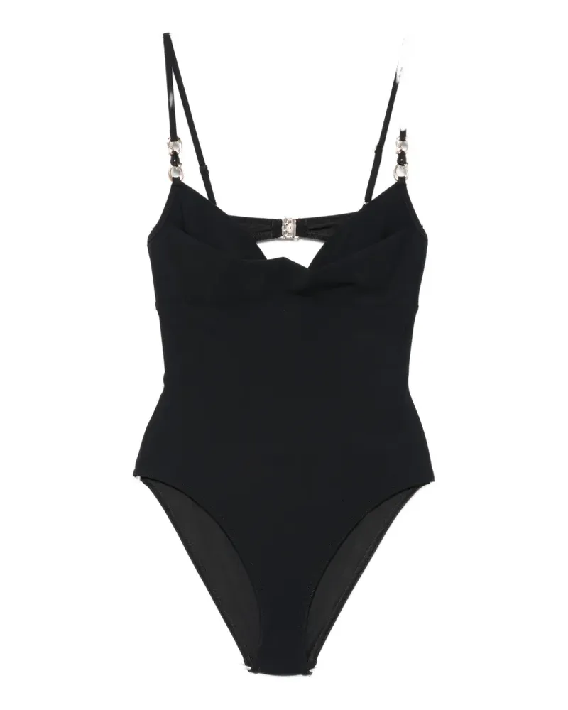 Zimmermann Mahon trim-detail swimsuit - Schwarz Schwarz