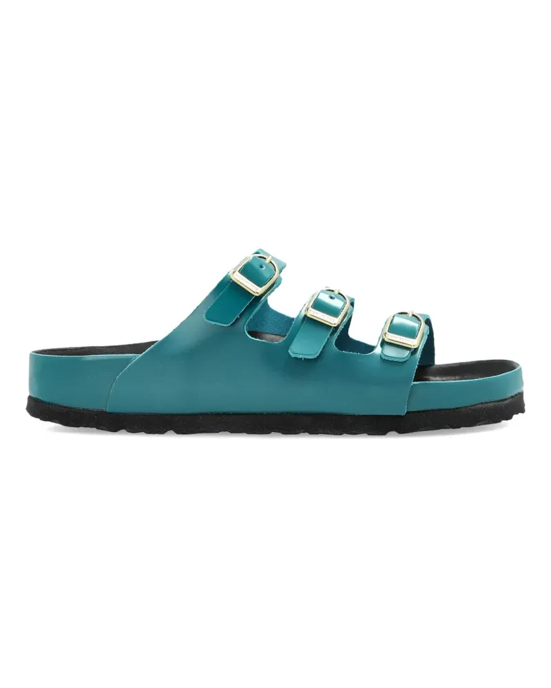 Birkenstock Boston BS buckle strap sandals - Blau Blau