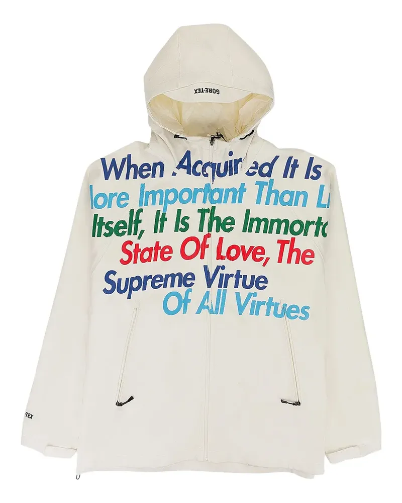 Supreme Being x Junya Watanabe Comme des Garçons zip-up hoodie - Nude Nude
